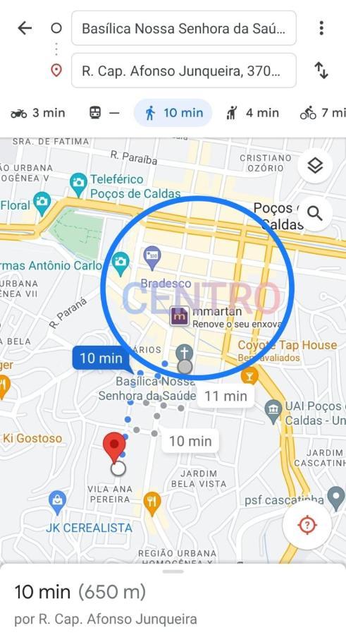 דירות Aconchego Poços de Caldas מראה חיצוני תמונה